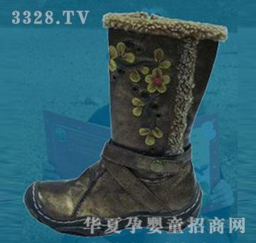 ���ٺ�ɫ��ͯ��ѥ