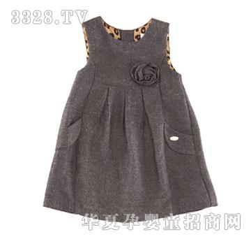 ��������ŮСͯ�B��ȹ-ɫ��Ƕ�y�z��ƽ��