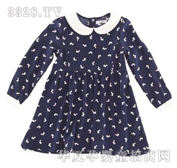 ��������ŮСͯ�B��ȹ-��ɫ��ӡС��