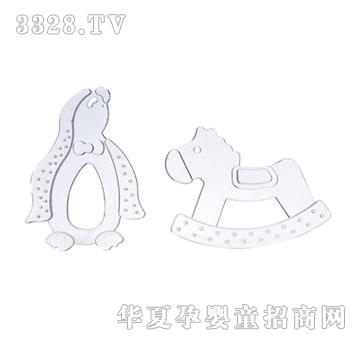 比親動(dòng)物形親親硅膠健齒器BQ-1056