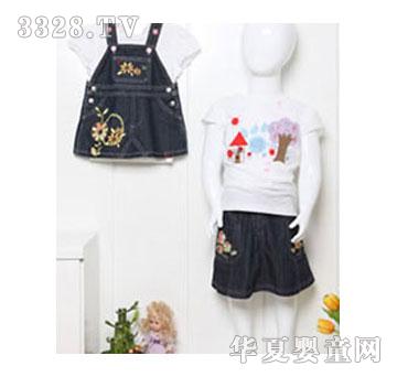 ���(y��ng)ͯ��ɫӡ������ȹ